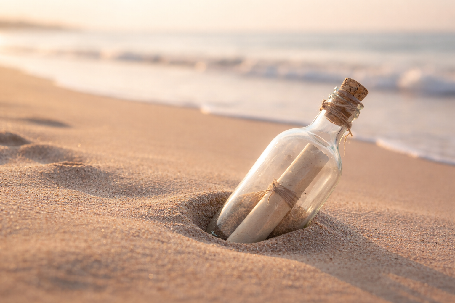 The Letter in the Sand