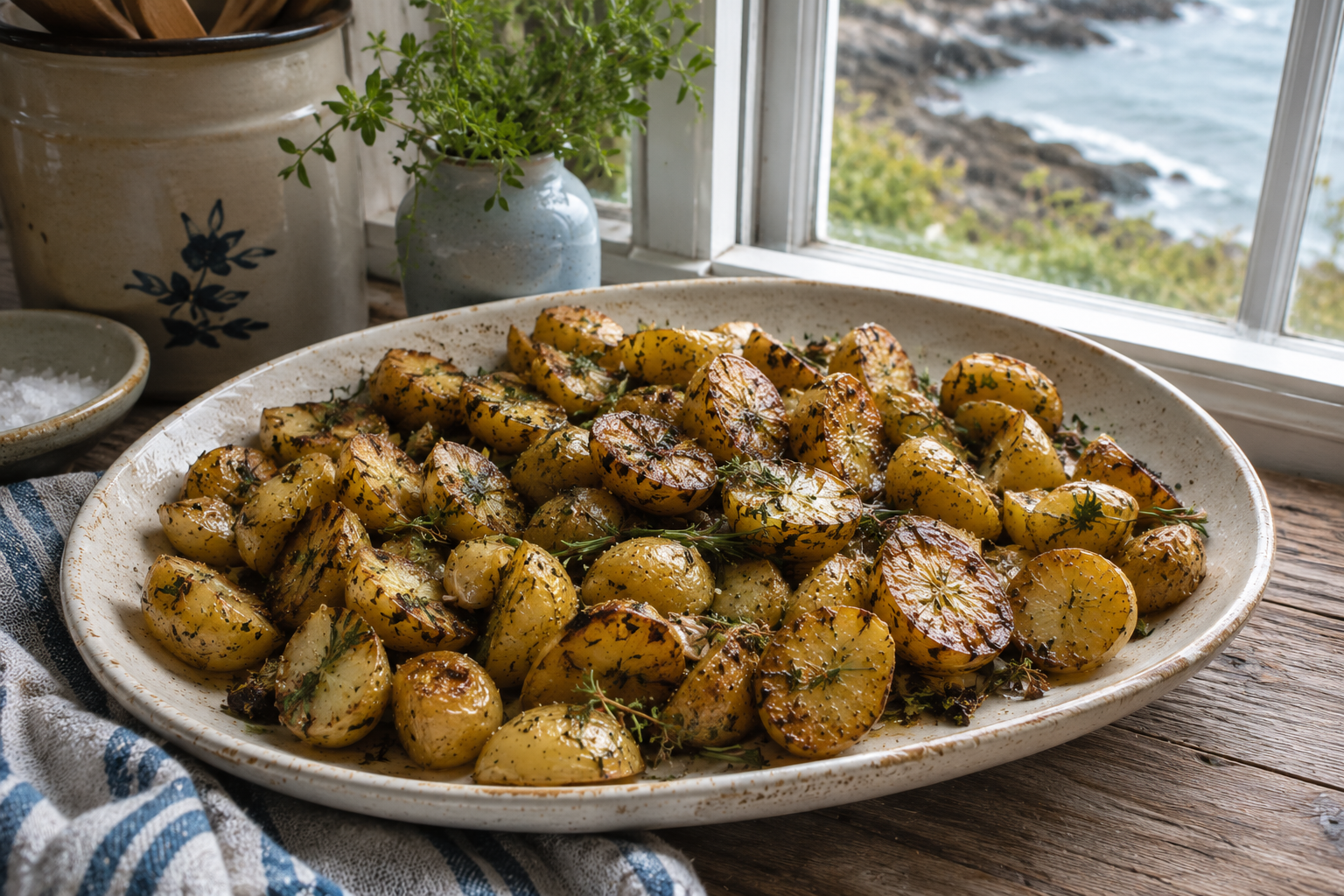 Coastal Herb Roasted Potatoes